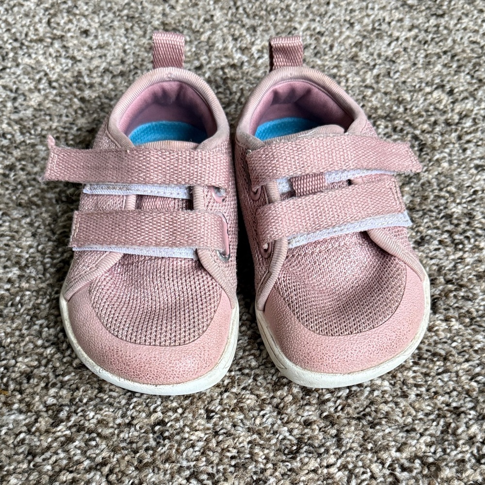 Whittin Girls Barefoot Velcro Shoes